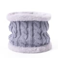 Miniatyrbilde 3 av 5: 3 stk. Vinterluer og skjerfsett for barn, babylue med dobbel pompom, vinterlue for småbarn fra 1-8 år, gutter og jenter. grey
