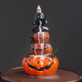 Miniatyrbillede 1 af 6: Ny Kreativ Græskar Tilbageflow Røgelse Brænder Halloween Vandfald