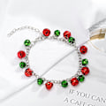 Miniatyrbild 5 av 5: Julsmycken 3-delat halsband set smycken färgglad klocka N
