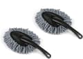 2 st Mini Mikrofiber Bil Dashboard Duster, Multifunktionell Bil C