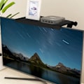 Miniatyrbillede 6 af 6: Justerbar TV-skærm Top Hylde Computer Monitor Desktop Skærm T