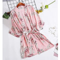 Pikkukuva 5 / 5: Silkkipyjama naiset Pyjama tytöt Pyjama naiset Pyjama Sati