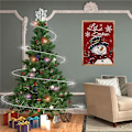 Miniatyrbild 7 av 7: Vuxen Diamantmålning Set, Jul Snögubbe Diamantkonst Set 5D