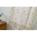 Miniatyrbilde 3 av 3: Mesh Sheer Curtains Embroidered Curtains with Bows-100*120cm