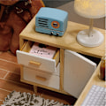 Miniatyrbild 4 av 5: DIY chalet solstudie rum 1:32 mini handgjorda presenter