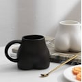 Miniatyrbilde 4 av 5: Interessant hofte kaffekrus, 3D hofte keramisk kaffekrus, original