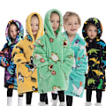 Miniatyrbillede 4 af 7: Børns søde dyre flanel termisk hættetrøje - Corgi Children