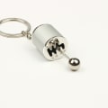 Miniatyrbilde 4 av 6: 8 stk Dekk Nøkkelring Justerbar Skiftenøkkel Gear Nøkkelring