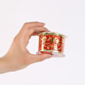 Miniatyrbillede 3 af 5: 5 stk. varm stempling noter julebånd, DIY juletræ