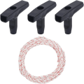 Miniatyrbilde 1 av 5: 3-delt startvev med 10 m tilbaketrekkstarterledning (diameter: