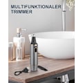Miniatyrbilde 5 av 5: USB-oppladbar øre- og nesehårstrimmer for menn og kvinner