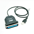 Miniatyrbilde 4 av 5: USB til gammel parallellport skriver linjeskriver linje 1284 CN36 pin