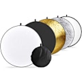 Miniatyrbild 1 av 5: 5 i 1 Bärbar Fällbar Reflektor 60cm Cirkulär Reflektor för S