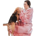 Miniatyrbild 3 av 5: Överdimensionerad bärbar filttröja, Sherpa Fleece Lång Sweatshirt