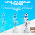 Miniatyrbild 3 av 5: Fjärrkontroll intelligent programmeringsrobot gestinduktion d