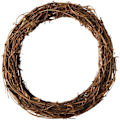 Pikkukuva 2 / 5: DIY-askartelu luonnon viiniköynnös seppeleet (7,9 tuumaa, 2 kpl)