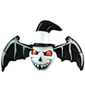 Pikkukuva 1 / 5: Ilmapallo Halloween-koristeet Pelottava Lepakko - Ripustettava Halloween D