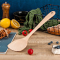 Miniatyrbillede 2 af 6: 2 stk. 34,5*9,5 Medium Flat Spatula i træ