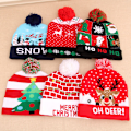 Pikkukuva 4 / 4: LED-jouluhattu 2 kpl LED-värikäs jouluhattu Fawn Knit