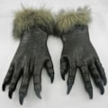 Miniatyrbilde 1 av 5: Nyhet Varulv Hender for Voksne, Unisex, Brun, En Størrelse