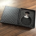 Miniatyrbild 4 av 5: 3PCS Fickursfodral Svart Fickursfodral Litchi Textur Läder Wat