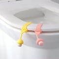 Pikkukuva 4 / 5: Silikoninen WC-istuimen nostin, istuimen nostokahva, istuinsuojus, WC