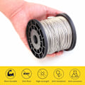 Miniatyrbilde 3 av 4: Wire rope, 1/16 wire rope, 304 rustfritt stål wire rope, fly