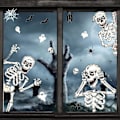 Pikkukuva 2 / 5: Halloween-ikkunatarrat, pelottavat Halloween-seinäkoristeet,