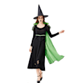 Pikkukuva 4 / 4: Cosplay Halloween-noita noitapuku demoni roolipeli elokuva vampyyri lavanäytösvaatteet M