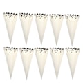 Miniatyrbillede 1 af 5: 100 stk. Lille slikpose Keglepose Cellofanpose Hullet Blonder P