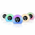 Pikkukuva 4 / 5: Bluetooth-kaiutinherätyskello LED-tunnelmavalolla, yövalo A