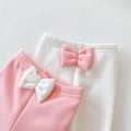 Miniatyrbilde 3 av 5: Høst og vinter nye baby plus fløyel tykke leggings solid colo