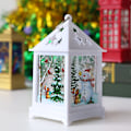 Miniatyrbilde 1 av 5: Jule LED-lyktlys juletre Julenissen bord La