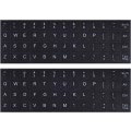 Miniatyrbild 1 av 6: 5PCS Universal English Keyboard Sticker Pack, Computer Keyboard
