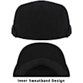 Miniatyrbillede 2 af 6: Beret Cap Mænd Justerbar Flad Vintage Hat