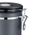 Miniatyrbillede 2 af 6: Rustfrit Stål Kaffebeholder med Dato til Opbevaring af Mad 1,8L