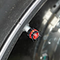 Miniatyrbillede 4 af 4: 4 stk. krone dækventilhætter bling håndlavede krystalrhinestone