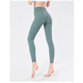 Miniatyrbillede 5 af 7: Stretch High Waist Skinny Running Athletic Pants - Cyan M
