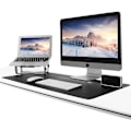 Miniatyrbillede 4 af 5: Oversized Laptop Musemåtte Stor Vandtæt Læder Skrivebordsunderlag Mou