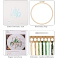Miniatyrbillede 3 af 6: Broderi Starter Kit, DIY Korssting Broderi Starter Kit