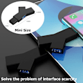 Miniatyrbillede 5 af 6: 2 stk. USB 3.0 Hub, USB 3.0 3 Port Hub, USB Docking Station, Data H