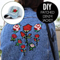 Miniatyrbilde 6 av 6: 11 PCS Rose Flowers Strykejern-på Patches Appliques for Håndverk, Sying