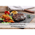 Pikkukuva 4 / 5: Hamburger, rapu- ja makkarapuristimet, halkaisija 4 1/2\", 1/4 lb - 3/