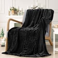 Miniatyrbilde 1 av 6: Fleece-tepper, koselige supermyke flanelltepper for voksne, Li