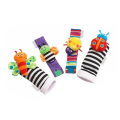 Pikkukuva 5 / 5: Hocet Toys vauvansukat 3-6 - 12 kuukautta tytölle ja pojalle oppimislelu Pac