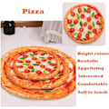 Miniatyrbillede 2 af 3: 1 stk. Vinter Kattetæppe Sød Pizza Toast Design Soveseng Pi