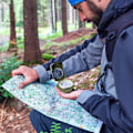 Miniatyrbild 5 av 5: Multifunktionell nordpekar kompass för utomhus metall med Lum