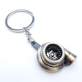 Miniatyrbilde 5 av 5: 5PCS bilnøkkelring, LED turbo nøkkelring, roterende modell turbo nøkkelring