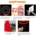 Miniatyrbilde 5 av 5: LED-lys for basketballkurv, fjernkontroll LED-basketballkurvlys