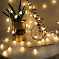 Miniatyrbillede 1 af 6: 6M 40 LED juledekoration kuglelys, indendørs dekoration